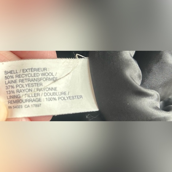 Gap Wool Blend Classic Peacoat - Picture 8 of 9